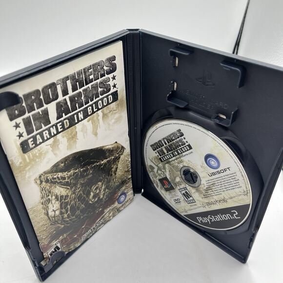 Brothers In Arms Earned In Blood Sony Playstation 2 PS2 Game Tested & Complete - Picture 3 of 7